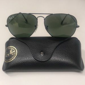 RayBan Aviator Sunglasses Polarized RB3025 - 62mm